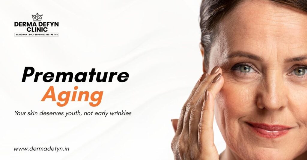 Are people in their 20s and 30s experiencing premature aging